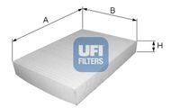 UFI 53.010.00 - Filtro, aire habitáculo