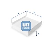 UFI 5315700 - Filtro, aire habitáculo