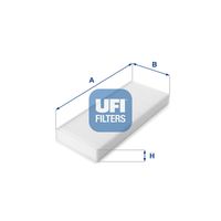 UFI 5321400 - Filtro, aire habitáculo
