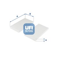 UFI 5325900 - Filtro, aire habitáculo