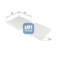 UFI 5325100 - Filtro, aire habitáculo