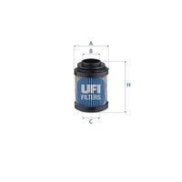 UFI 8306200 - Filtro, sistema hidráulico operador