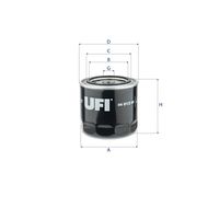 UFI 8601200 - Filtro, sistema hidráulico operador