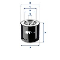 UFI 2312400 - Filtro de aceite