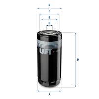 UFI 2310601 - Filtro de aceite