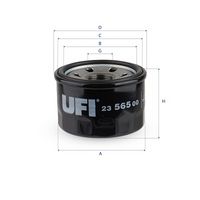 UFI 2356500 - Filtro de aceite