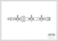 CORTECO 19018106 - Tubo flexible de frenos
