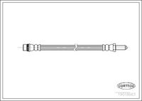 CORTECO 19018683 - Tubo flexible de frenos