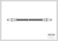 CORTECO 19018764 - Tubo flexible de frenos