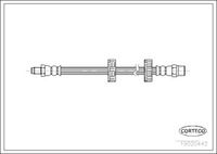 CORTECO 19020442 - Tubo flexible de frenos