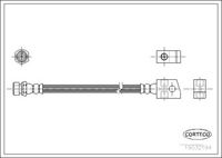 CORTECO 19032194 - Tubo flexible de frenos