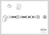 CORTECO 19032545 - Tubo flexible de frenos