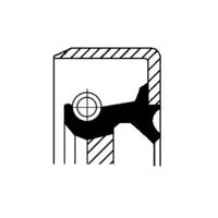 CORTECO 12017271B - Retén para ejes, caja de cambios manual