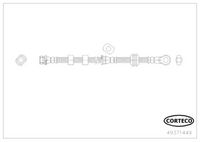 BOSCH 1987481842 - Tubo flexible de frenos