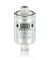 MANN-FILTER WK6123 - Rosca, entrada: M14X1.5<br>Rosca, salida: M14X1.5<br>Diámetro exterior [mm]: 55<br>Altura [mm]: 114<br>Diámetro exterior 1 [mm]: 56<br>Tipo de filtro: Filtro de tubería<br>