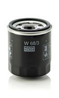 MANN-FILTER W683 - Filtro de aceite