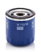 MANN-FILTER W71216 - Filtro de aceite