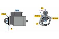 BOSCH 0986023900 - Motor de arranque