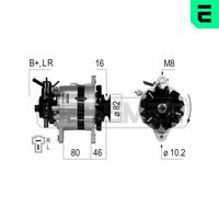 ERA 210654R - Alternador