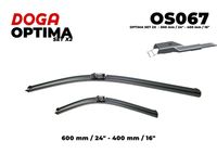 DOGA OS067 - Longitud [mm]: 340<br>Lado de montaje: posterior<br>