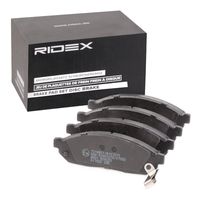 RIDEX 402B1010 - Juego de pastillas de freno