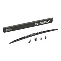 RIDEX 298W0138 - Longitud 1 [mm]: 450<br>Tipo de escobilla: Escobillas con arco, sin spoiler<br>Lado de montaje: delante<br>