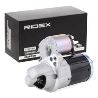 RIDEX 2S0223 - Tensión [V]: 12<br>Potencia nominal [kW]: 1,2<br>Ø brida [mm]: 70<br>Número de dientes: 8<br>Sentido de giro: Sentido de giro a la derecha (horario)<br>Pinza: Pin "30" M8 B+<br>Pinza: Pin "50" 6.4mm Plug<br>Cantidad de agujeros de fijación: 2<br>Cant. taladros roscados: 2<br>peso neto [kg]: 2,7<br>