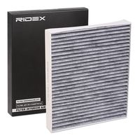 RIDEX 424I0102 - Tipo de filtro: Filtro de partículas (HEPA)<br>Longitud [mm]: 240<br>Ancho [mm]: 204<br>Altura [mm]: 35<br>