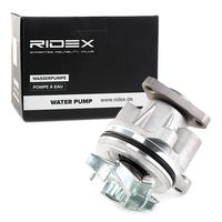 RIDEX 1260W0061 - Tipo de servicio: mecánico<br>Artículo complementario/Información complementaria: con junta<br>Número de alas/palas: 6<br>Número de fabricación: CPW-MZ-038<br>
