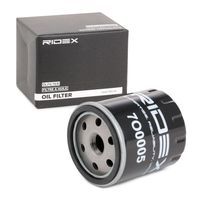 RIDEX 7O0005 - Tipo de filtro: Filtro enroscable<br>Diámetro exterior [mm]: 76<br>Medida de rosca: M20x1,5<br>Altura [mm]: 85<br>