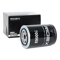 RIDEX 7O0069 - Tipo de filtro: Filtro enroscable<br>Medida de rosca: 3/4 - 16 UNF<br>Diámetro exterior [mm]: 93<br>Diámetro 2 [mm]: 62,5<br>Altura [mm]: 142<br>