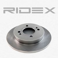 RIDEX 82B0041 - Lado de montaje: Eje delantero<br>Altura [mm]: 49<br>Tipo de disco de frenos: ventilado<br>Espesor de disco de frenos [mm]: 18<br>Diámetro exterior [mm]: 241<br>Número de orificios: 4<br>Diámetro de centrado [mm]: 62<br>corona de agujeros - Ø [mm]: 100<br>
