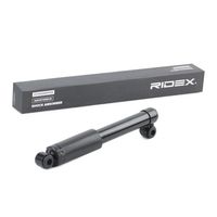 RIDEX 854S1129 - Lado de montaje: Eje delantero<br>Tipo de amortiguador: Presión de aceite<br>Tipo de amortiguador: Columna de amortiguador<br>Tipo de sujeción de amortiguador: Espiga arriba<br>