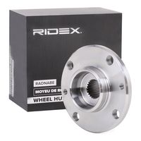 RIDEX 653W0100 - Lado de montaje: eje delantero, ambos lados<br>Llanta, nº de taladros: 4,0<br>Altura [mm]: 71,5<br>Diámetro 1/Diámetro 2 [mm]: 37,0/59,0<br>Dentado interno, lado de rueda: 25<br>Peso [kg]: 1,3<br>