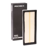 RIDEX 8A0202 - Tipo de filtro: Cartucho filtrante<br>Longitud [mm]: 326<br>Ancho [mm]: 136<br>Altura [mm]: 43<br>