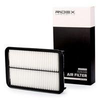 RIDEX 8A0196 - Tipo de filtro: Cartucho filtrante<br>Longitud [mm]: 265<br>Ancho [mm]: 170<br>Altura [mm]: 43<br>