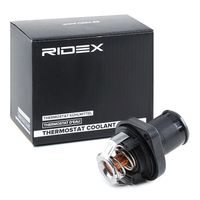 RIDEX 316T0024 - Norma de emisiones: Euro 5<br>Temperatura de abertura [°C]: 103<br>Tipo de cárter/carcasa: con carcasa (cárter)<br>Artículo complementario / información complementaria 2: con junta tórica<br>