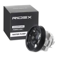 RIDEX 1260W0021 - Código de motor: 263 A6.000<br>Tipo de servicio: mecánico<br>Material rotor de la bomba: Plástico<br>Artículo complementario / información complementaria 2: con junta tórica<br>Número de alas/palas: 7<br>