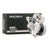 RIDEX 2S0080 - Tensión [V]: 12<br>Cantidad de agujeros de fijación: 3<br>Cant. taladros roscados: 1<br>Sentido de giro: Sentido de giro a la derecha (horario)<br>Número de dientes: 9<br>Potencia nominal [kW]: 1,0<br>