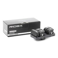 RIDEX 1761S0010 - Lado de montaje: Lado de pasajero<br>Tipo de servicio: eléctrico<br>Color: negro<br>Lado de montaje: Delante, derecha<br>Lado de montaje: Atrás izquierda<br>Lado de montaje: Atrás derecha<br>Número de enchufes de contacto: 4<br>Tensión [V]: 12<br>