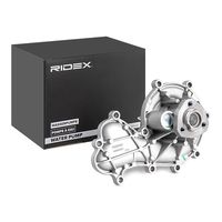 RIDEX 1260W0527 - Material rotor de la bomba: Metal<br>Material junta: Caucho<br>Material: Fundición de aluminio<br>Artículo complementario/Información complementaria: con junta<br>Número de alas/palas: 7<br>