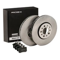 RIDEX 3405B0358 - Tipo de disco de frenos: ventilado<br>Contacto avisador de desgaste: excl. contacto de avisador de desgaste<br>Lado de montaje: Eje delantero<br>Peso [kg]: 6,641<br>Diámetro exterior [mm]: 256<br>Espesor de disco de frenos [mm]: 22<br>