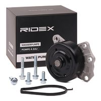 RIDEX 1260W0676 - Código de motor: 1KR-FE<br>Material rotor de la bomba: Chapa de acero<br>Artículo complementario/Información complementaria: con juntas<br>Número de taladros: 5<br>Diámetro [mm]: 95<br>