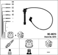 NGK 8474 - Juego de cables de encendido