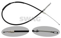 RIDEX 124C0040 - Cable de accionamiento, freno de estacionamiento