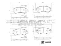 RIDEX 402B1135 - Juego de pastillas de freno