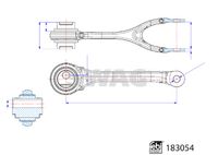 MOTAQUIP LVSA2210 - Barra oscilante, suspensión de ruedas