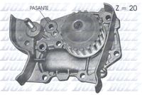DOLZ R314 - Bomba de agua, refrigeración del motor