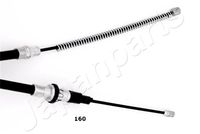 JAPANPARTS BC-160 - Cable de accionamiento, freno de estacionamiento