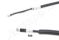 JAPANPARTS BC-516 - Cable de accionamiento, freno de estacionamiento